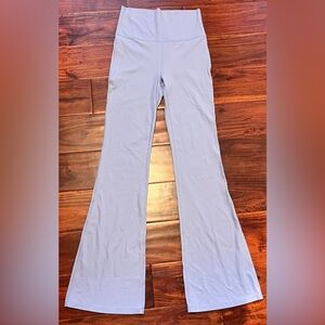 All in Motion Light Purple Flare Leggings High-Waisted Stretchy